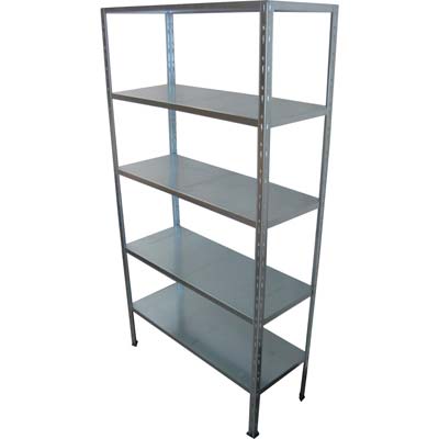 Scaffale kit 5 ripiani ad incastro prometal