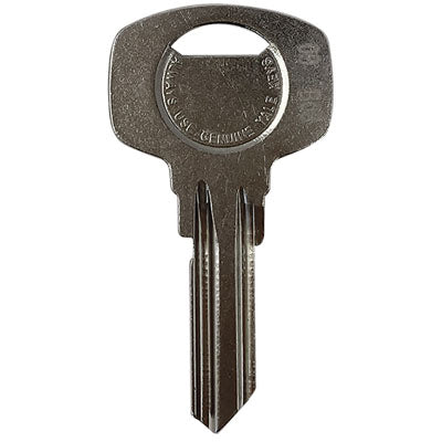 Chiave piatta yale 1009 dx 4 perni originale