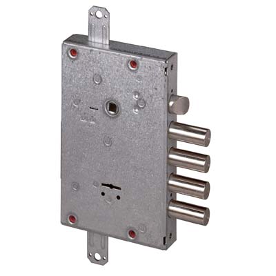 SERRATURA METALLO APPLICARE 57515 + CANTIERE CISA