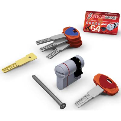 Mezzo cilindro sagomato evo k64 hand securemme