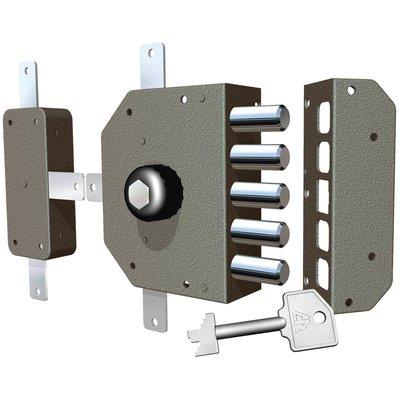 SERRATURA LEGNO APPLICARE 3300P CR