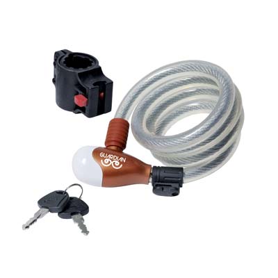 Antifurto fune a spirale bici-moto 87322/10 ilsa