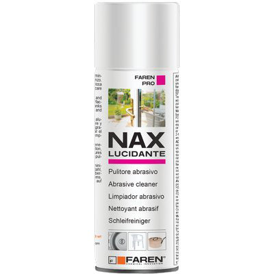 Pulitore metalli abrasivo spray nax faren