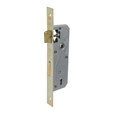 SERRATURA PATENT B.QUADRO OTTONATO 040P BONAITI