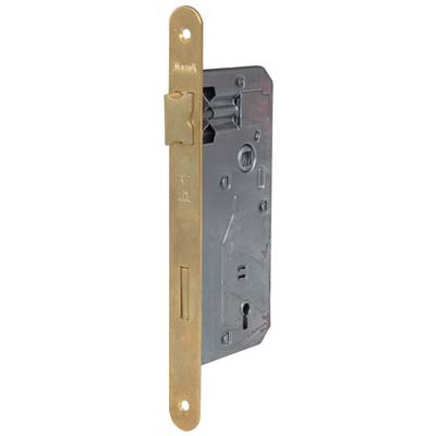 SERRATURA PATENT B.TONDO BRONZATO 040T BONAITI