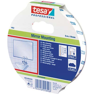 Nastro biadesivo specchi mounting 66952 tesa