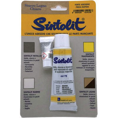 Stucco legno fai da te self sintolit