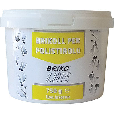 Collante polistirolo pasta briko line