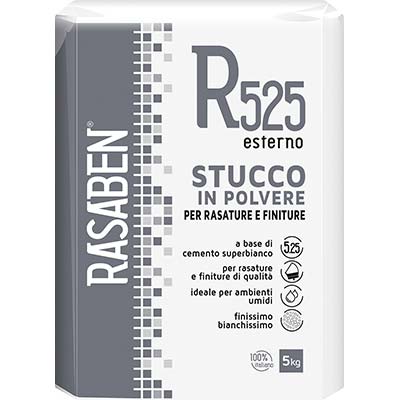 Stucco polvere esterno r525 k2 rasaben