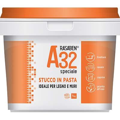 STUCCO PASTA LEGNO MURO A32 K2 RASABEN