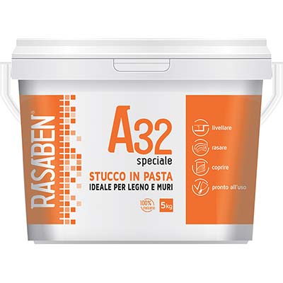Stucco pasta legno muro a32 k2 rasaben