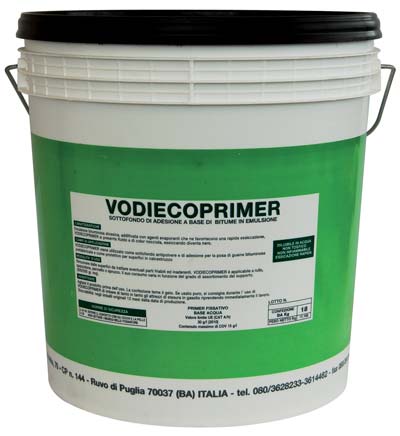 Primer bituminoso vodiecoprimer vodichem