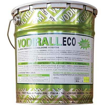 Alluminio resinoso vodirall eco vodichem