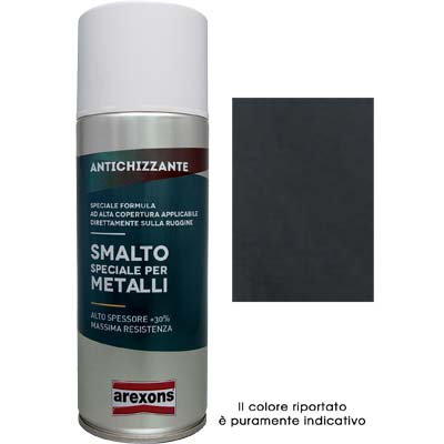 Smalto spray speciale metallo arexons