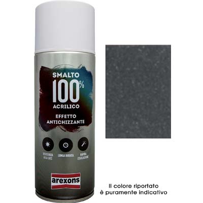 Smalto spray 100% acrilico antichizzante arexons