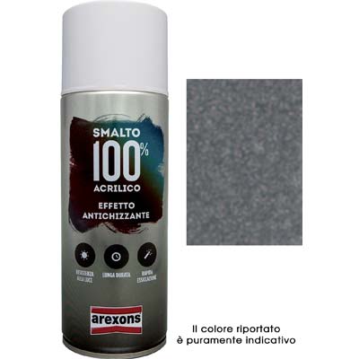 Smalto spray 100% acrilico antichizzante arexons