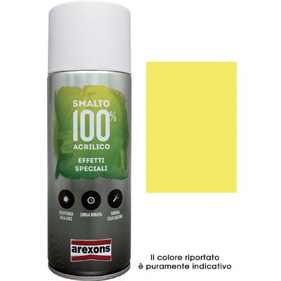 Smalto spray 100% acrilico fluorescente arexons