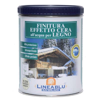Finitura cerosa acqua lineablu sayerlack