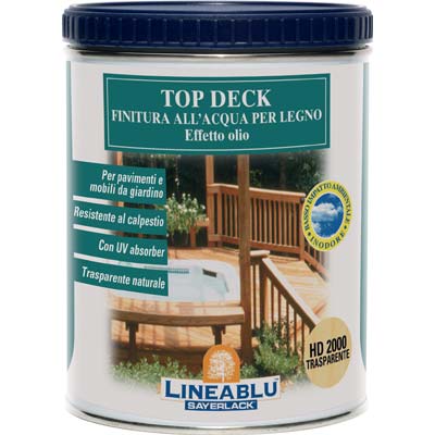 Finitura acqua effetto olio lineablu sayerlack