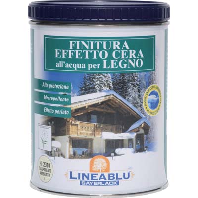 Finitura cerosa acqua lineablu sayerlack