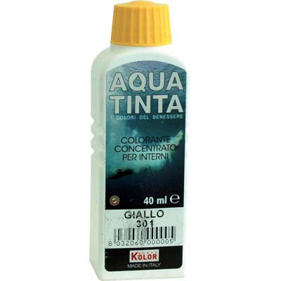 Colorante acqua aquatinta