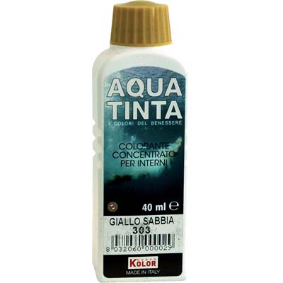 Colorante acqua aquatinta