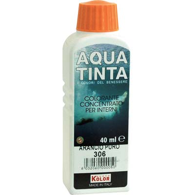 Colorante acqua aquatinta