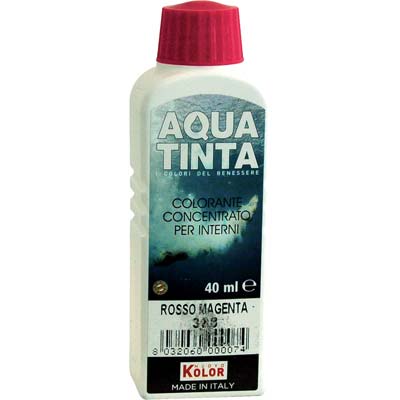 Colorante acqua aquatinta