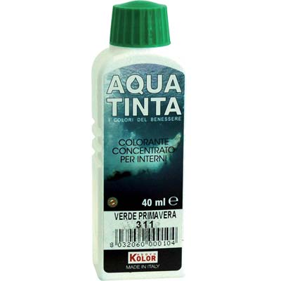 Colorante acqua aquatinta