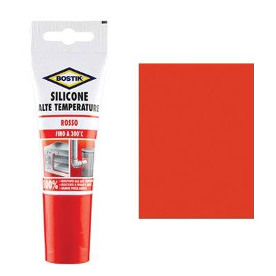Silicone alte temperature in tubetto bostik