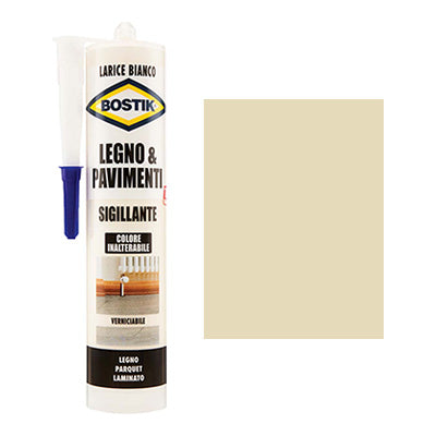 Silicone acrilico legno pavimenti bostik