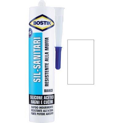 Silicone acetico sil sanitari bostik