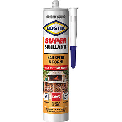 Mastice refrattario barbecue e forni bostik
