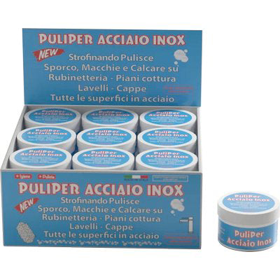 Pasta lucida acciaio inox puliper