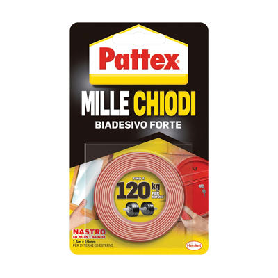 Pattex millechiodi nastro biadesivo