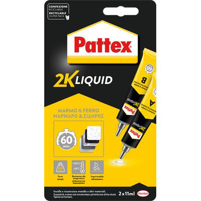 Pattex power epoxy marmo e ferro 60 min