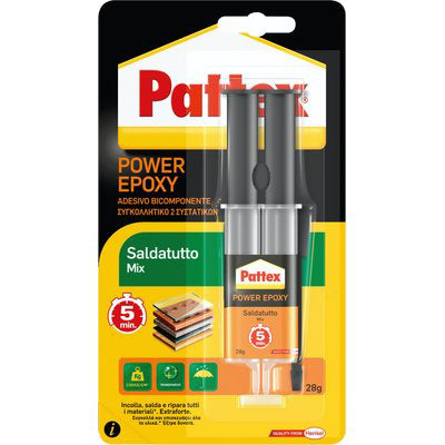 Pattex power epoxy saldatutto mix siringa