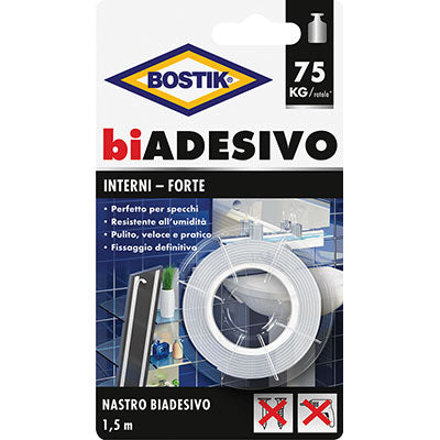 Nastro biadesivo interni bostik