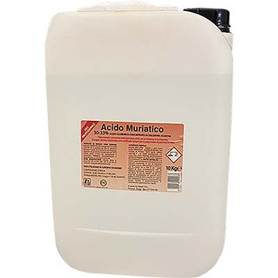 Acido cloridrico muriatico 30-33%