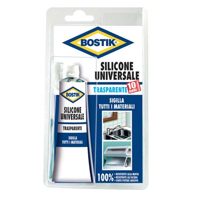 Silicone acetico in tubetto bostik