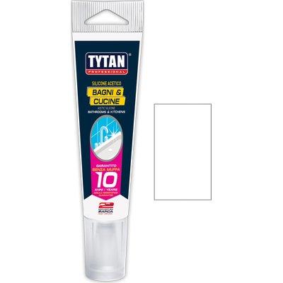 Silicone acetico bagni e cucine in tubetto tytan