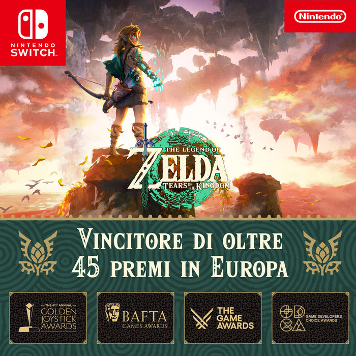 NINTENDO SWITCH GIOCO THE LEGEND OF ZELDA: TEARS OF THE KINGDOM IT