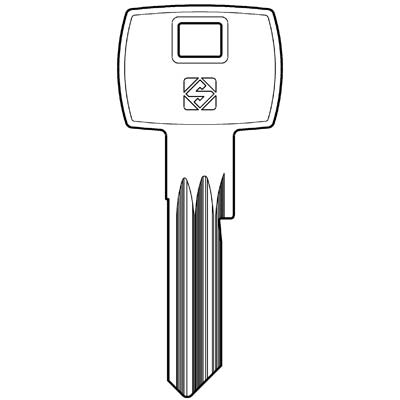 CHIAVE PIATTA CORBIN CB90R SILCA