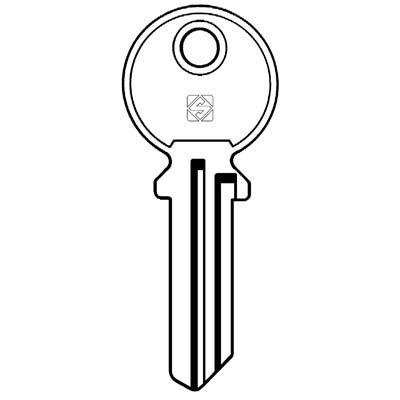 CHIAVE PIATTA GLOBE GL13R SILCA