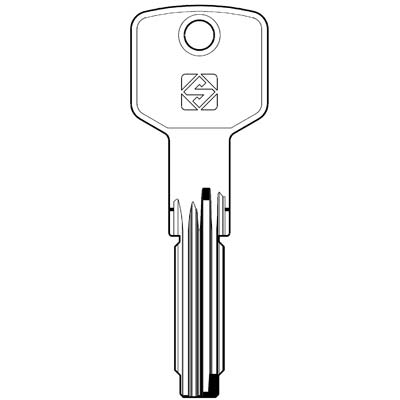 CHIAVE PUNZONATA CISA CS115 SILCA