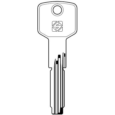 CHIAVE PUNZONATA CISA CS139 SILCA