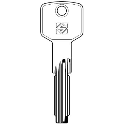 CHIAVE PUNZONATA CISA CS141 SILCA