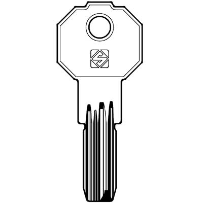 CHIAVE PUNZONATA PREFER PF22 SILCA