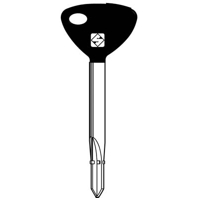 Chiave a croce yale xy2p silca