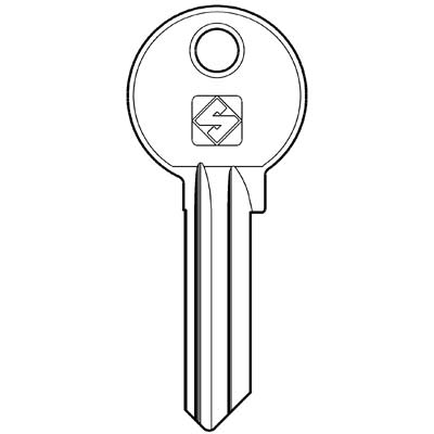 CHIAVE PIATTA CORBIN CB6A + CONIO SILCA
